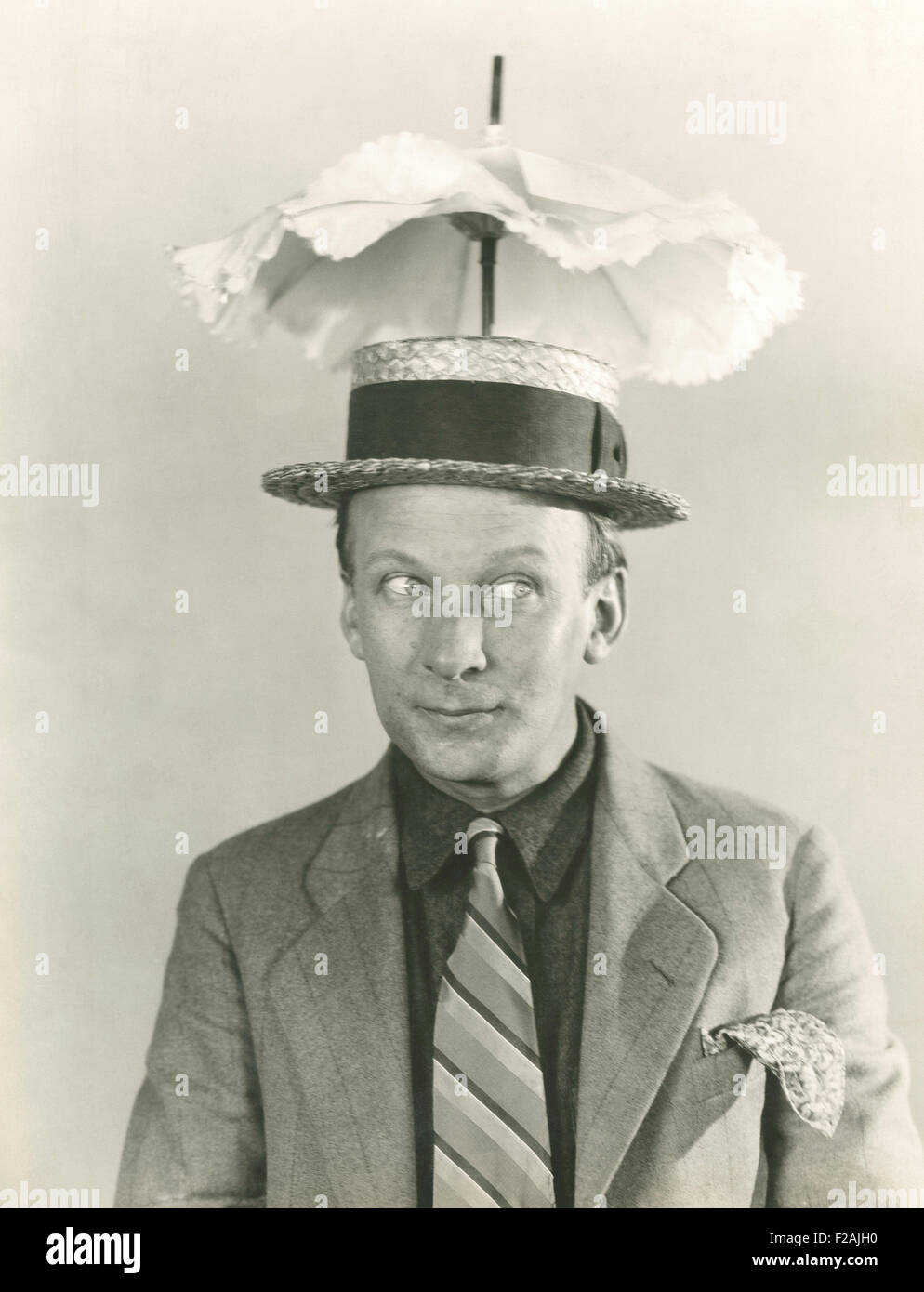 Guarding against heat stroke (OLVI007 OU741 F) Stock Photo