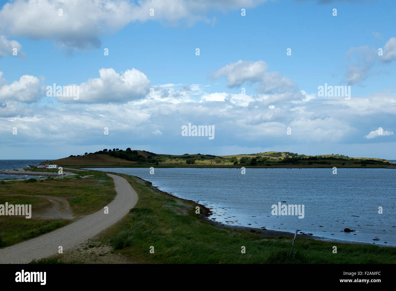 Road to Fyns Hoved Nature Reserve, Funen, Denmark Stock Photo - Alamy