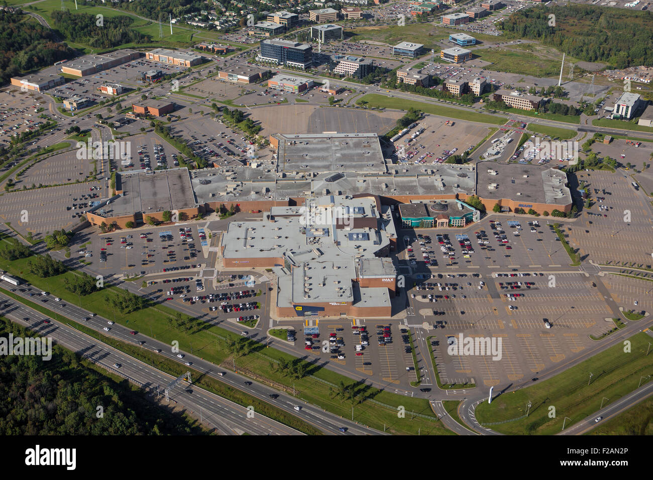 Les Galeries De La Capitale Shopping Mall Is Pictured In This