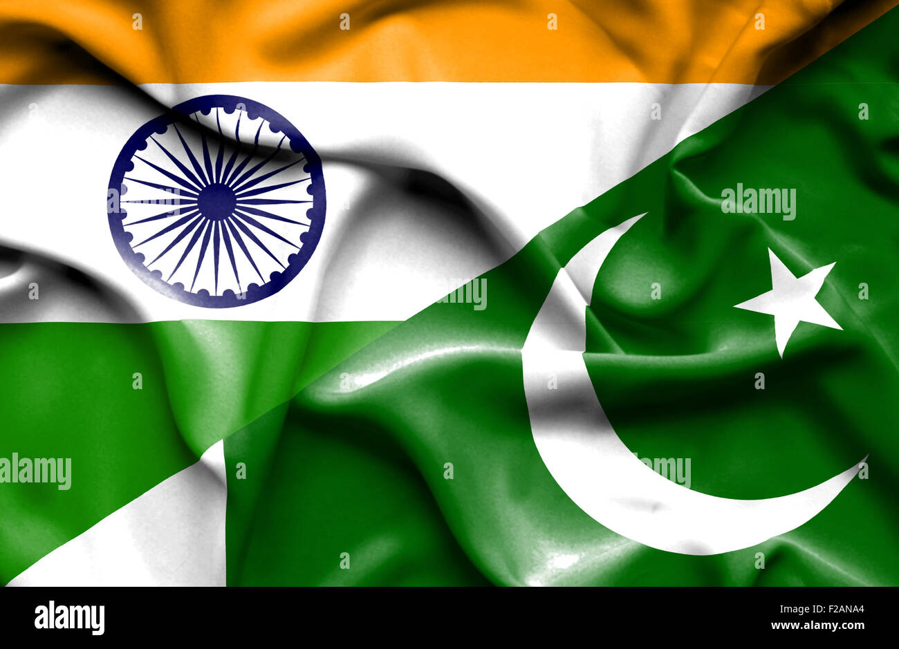 Waving flag of Pakistan and Stock Photo - Alamy