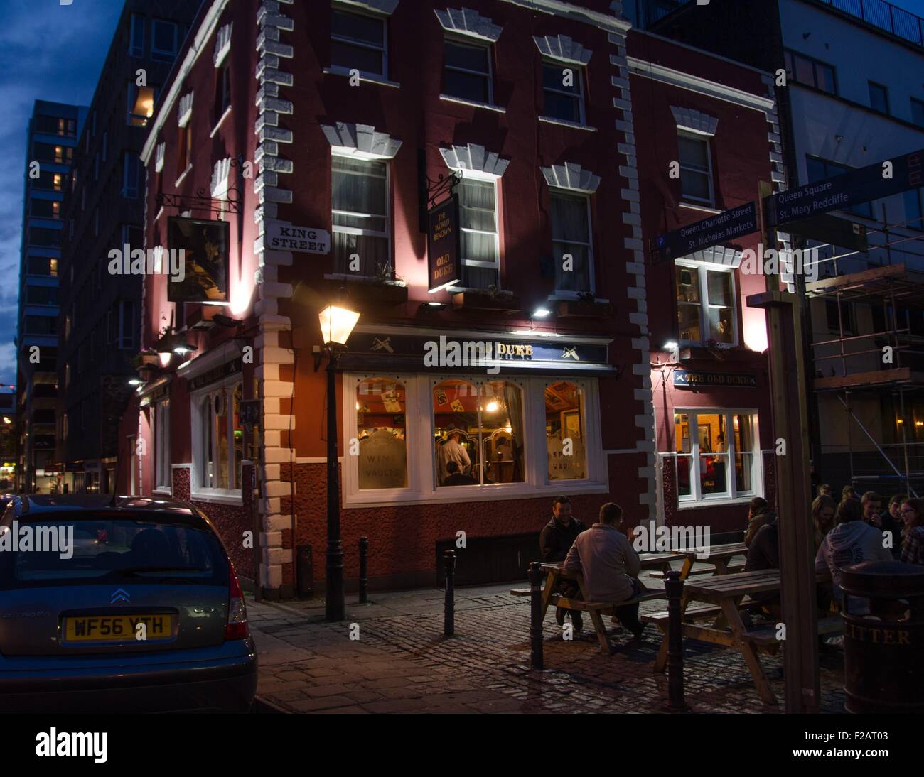 The Old Duke pub, King Street, Bristol, England, UK Stock Photo
