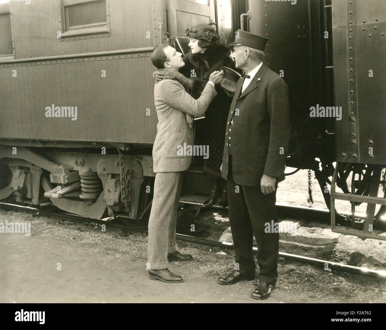 Goodbye train hi-res stock photography and images - Alamy