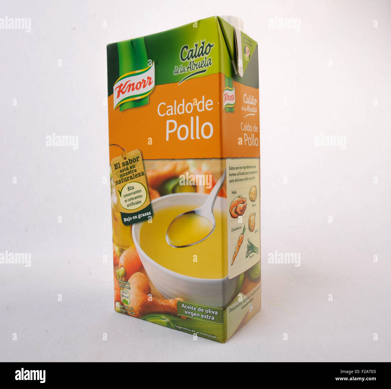 Chicken soup KnorrCaldo de Pollo Knorr Stock Photo Alamy