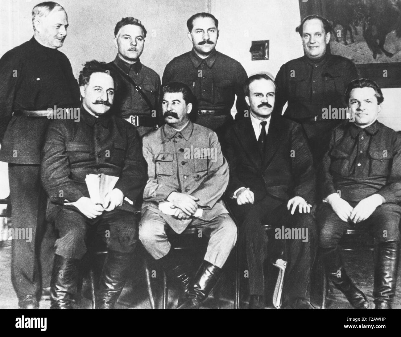 Leaders Of The Russian Soviet Union 17th Congress Of The Communist 