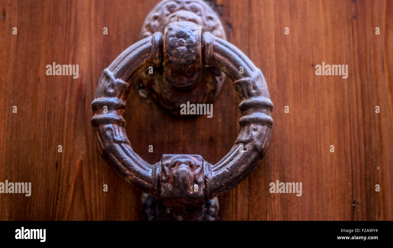 door knocker - aldaba Stock Photo