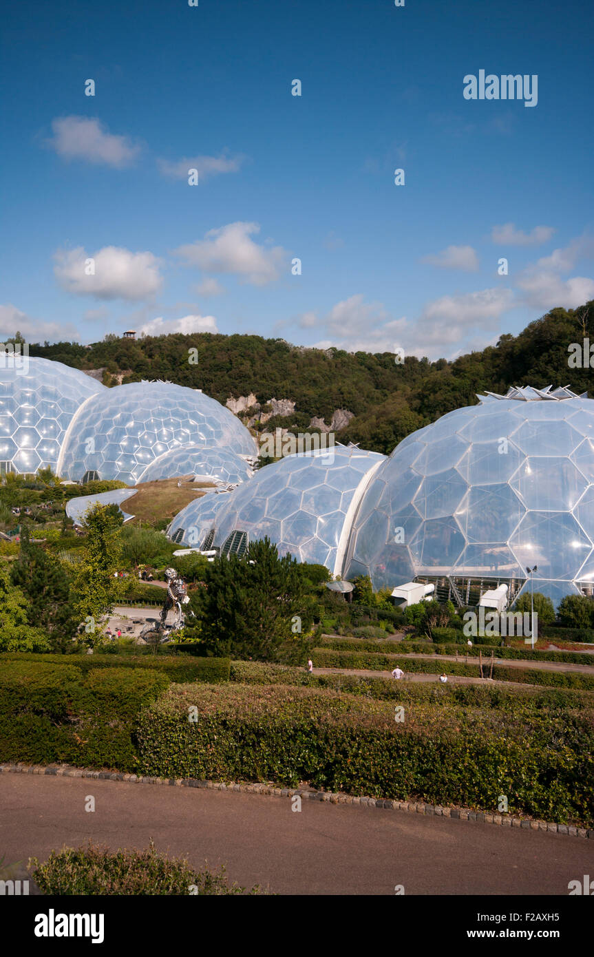 The Eden Project Cornwall England UK Stock Photo