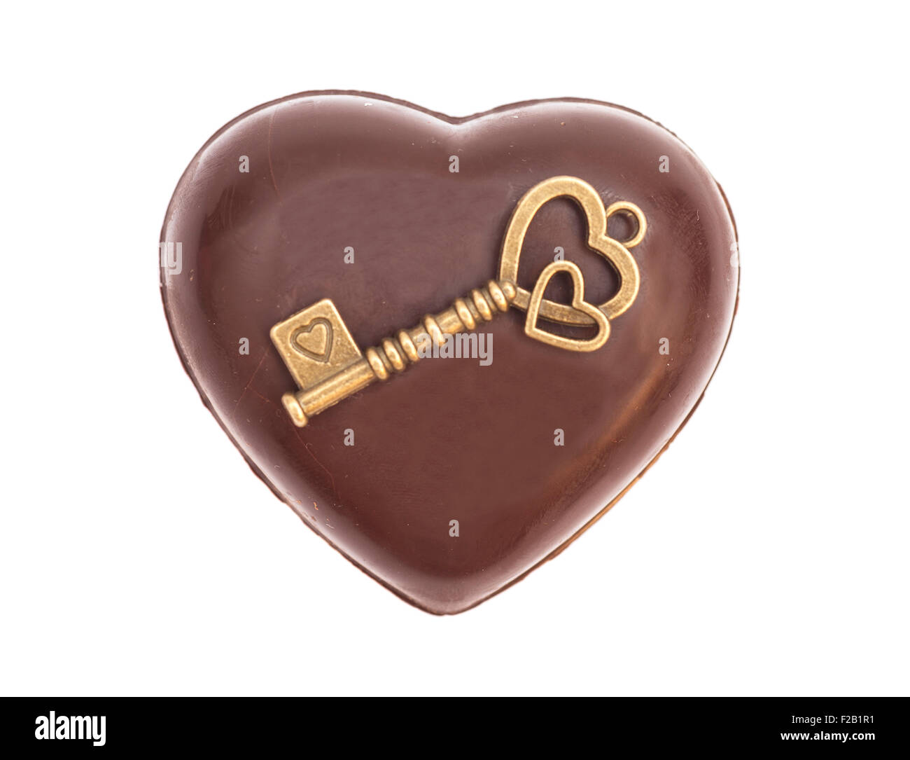 vintage key and heart isolated Stock Photo - Alamy