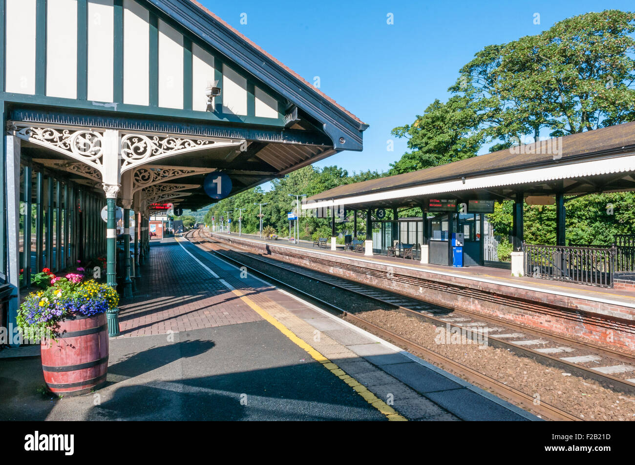 Victorian Railway Station High Resolution Stock Photography and Images