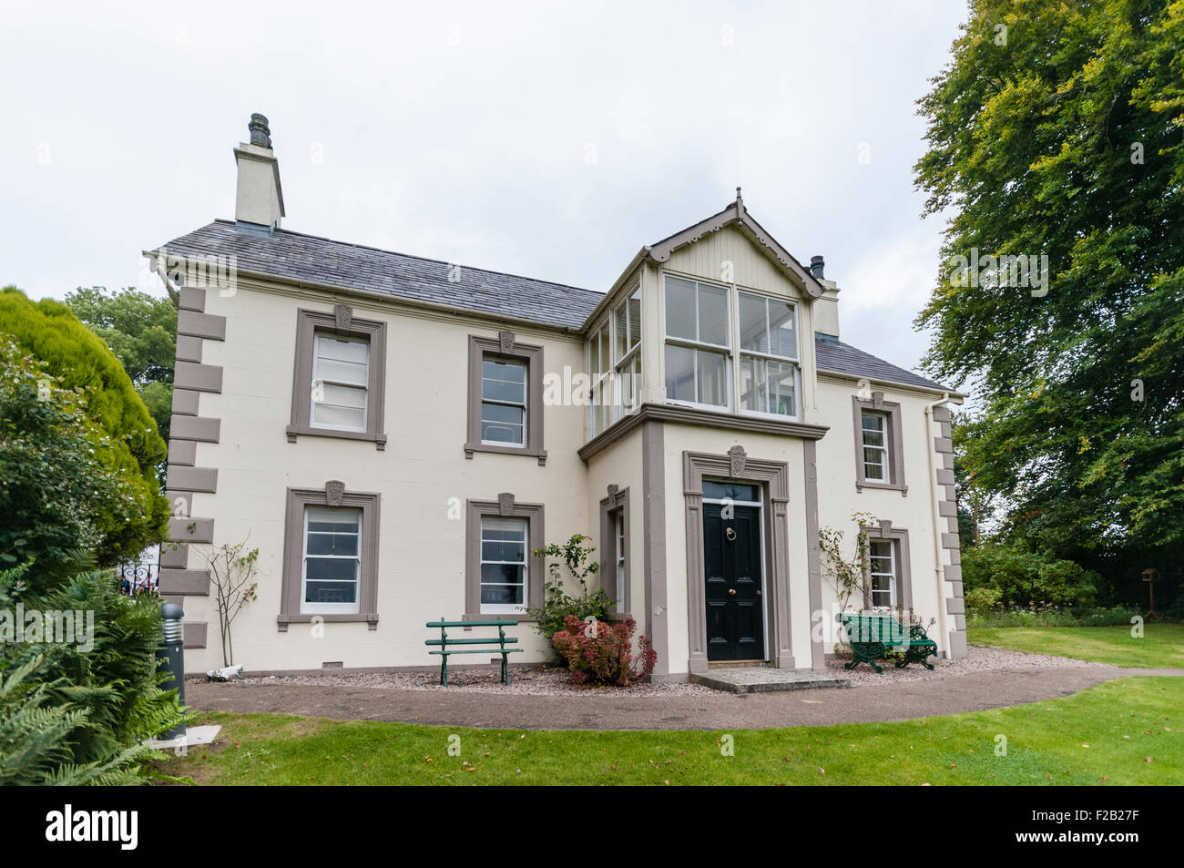 Sentry Hill historical house, Newtownabbey, Northern Ireland Stock