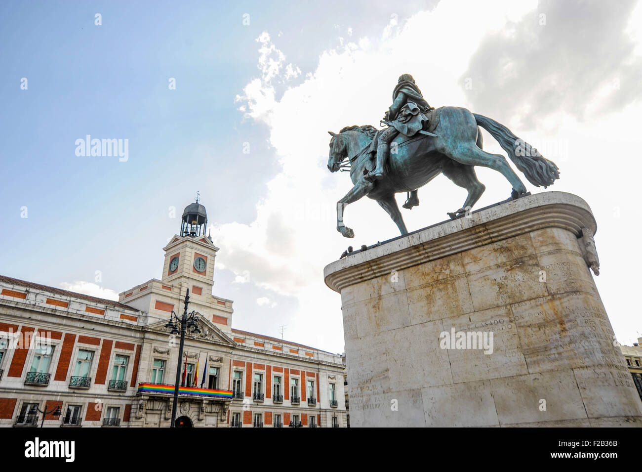 Estatua ecuestre de carlos iii hi-res stock photography and images - Alamy