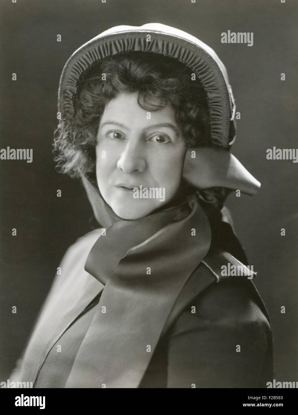 Commander Eva Booth, General of the Salvation Army from 1934 to 1939. Eva Booth was the daughter of the William Booth, who founded of the Salvation Army in the slum of 'darkest London' in 1865. - (BSLOC 2014 17 203) Stock Photo