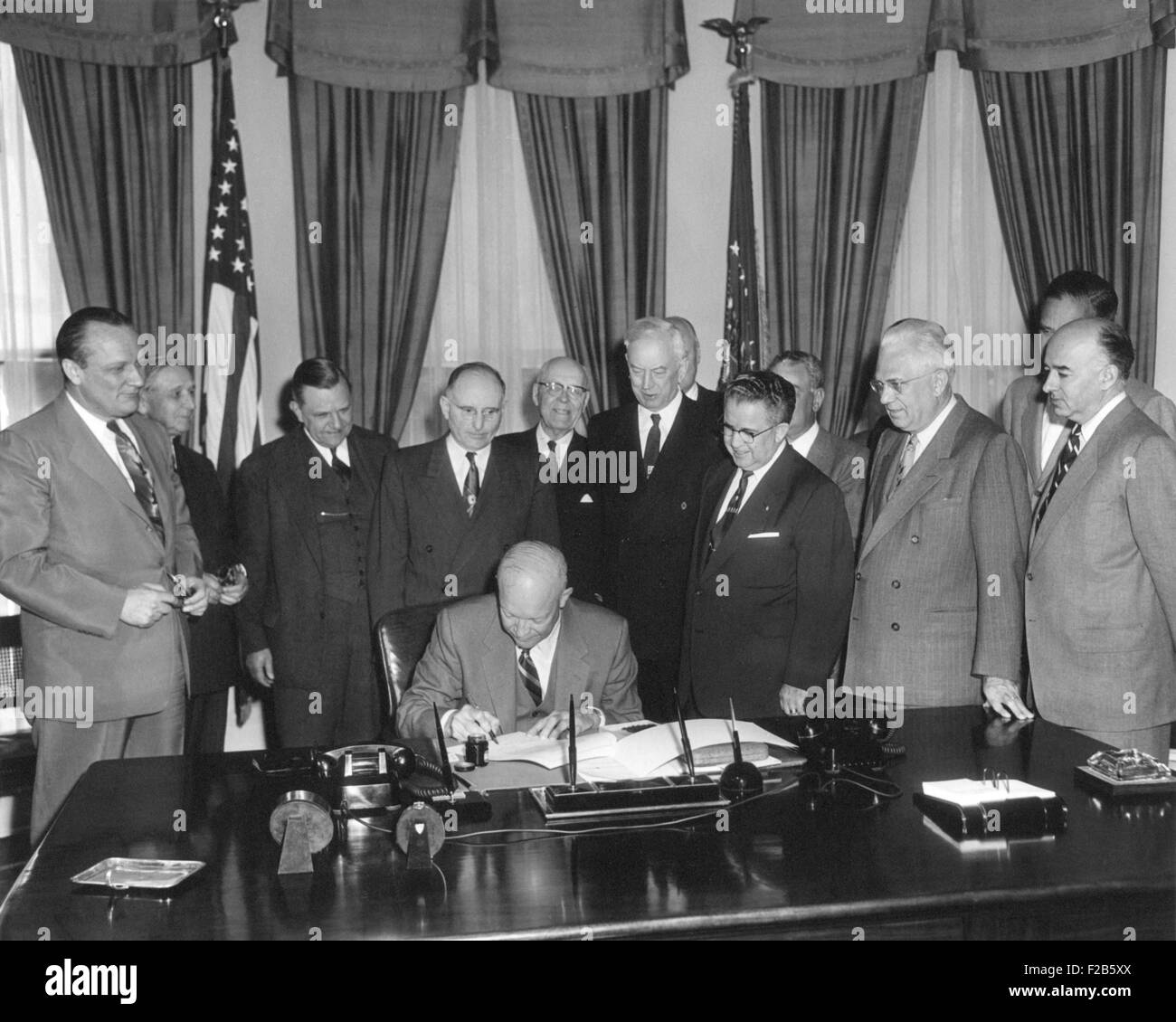 Eisenhower highway Black and White Stock Photos & Images Alamy