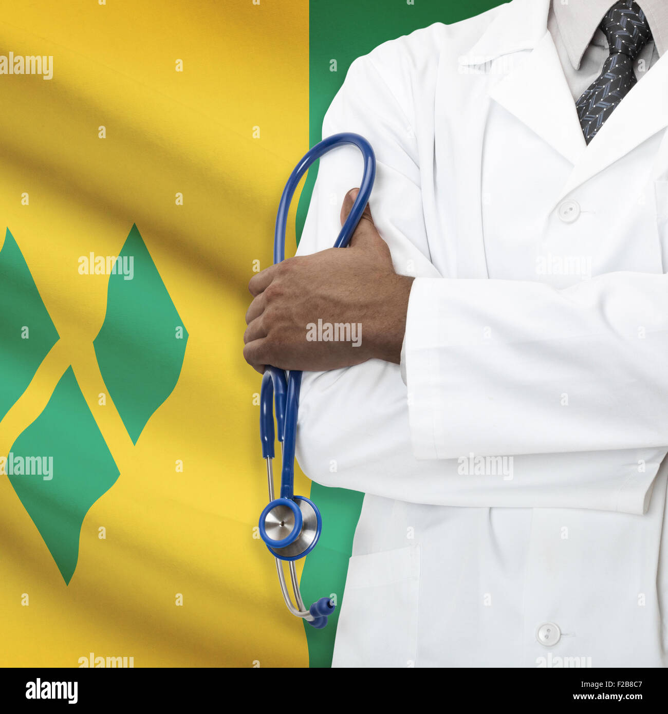 Concept of national healthcare system series - Saint Vincent and the