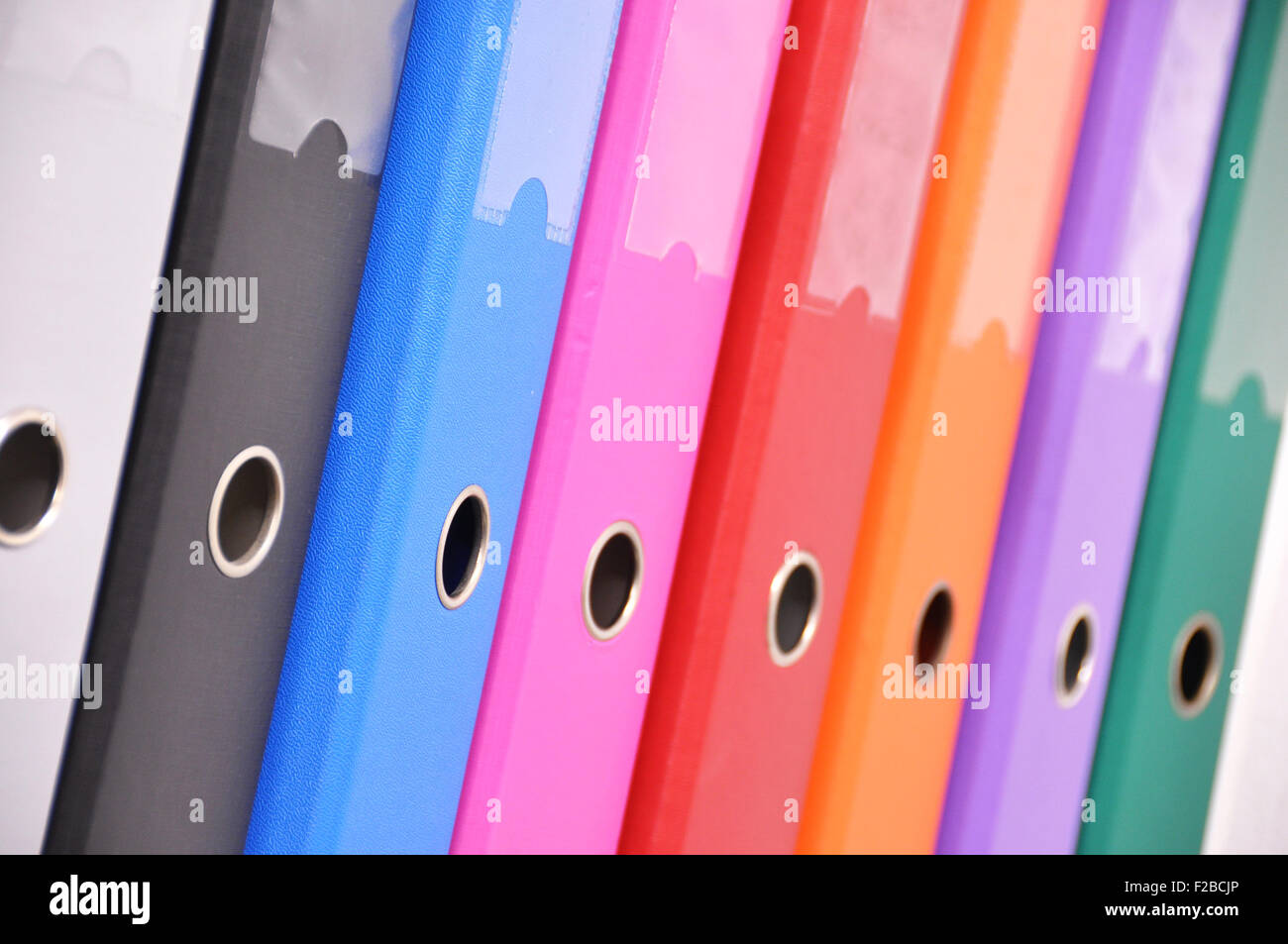 Files on the shelf Stock Photo Alamy