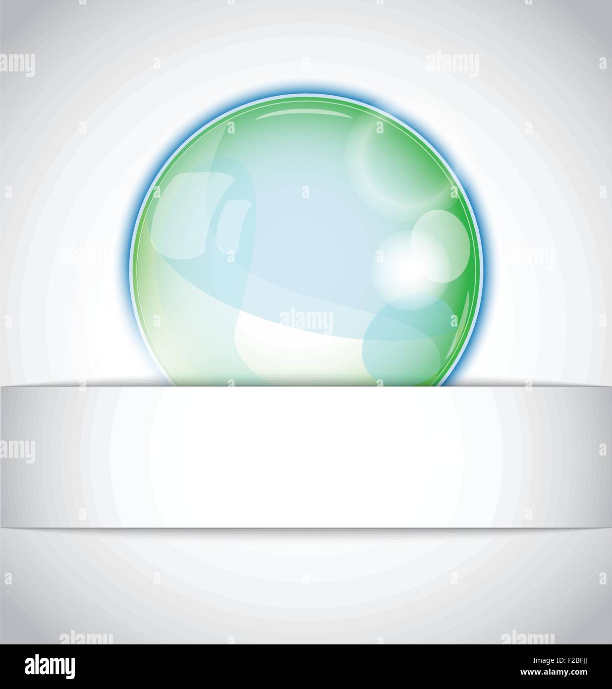 Magic ball isolated on white background Stock Vector Image & Art - Alamy