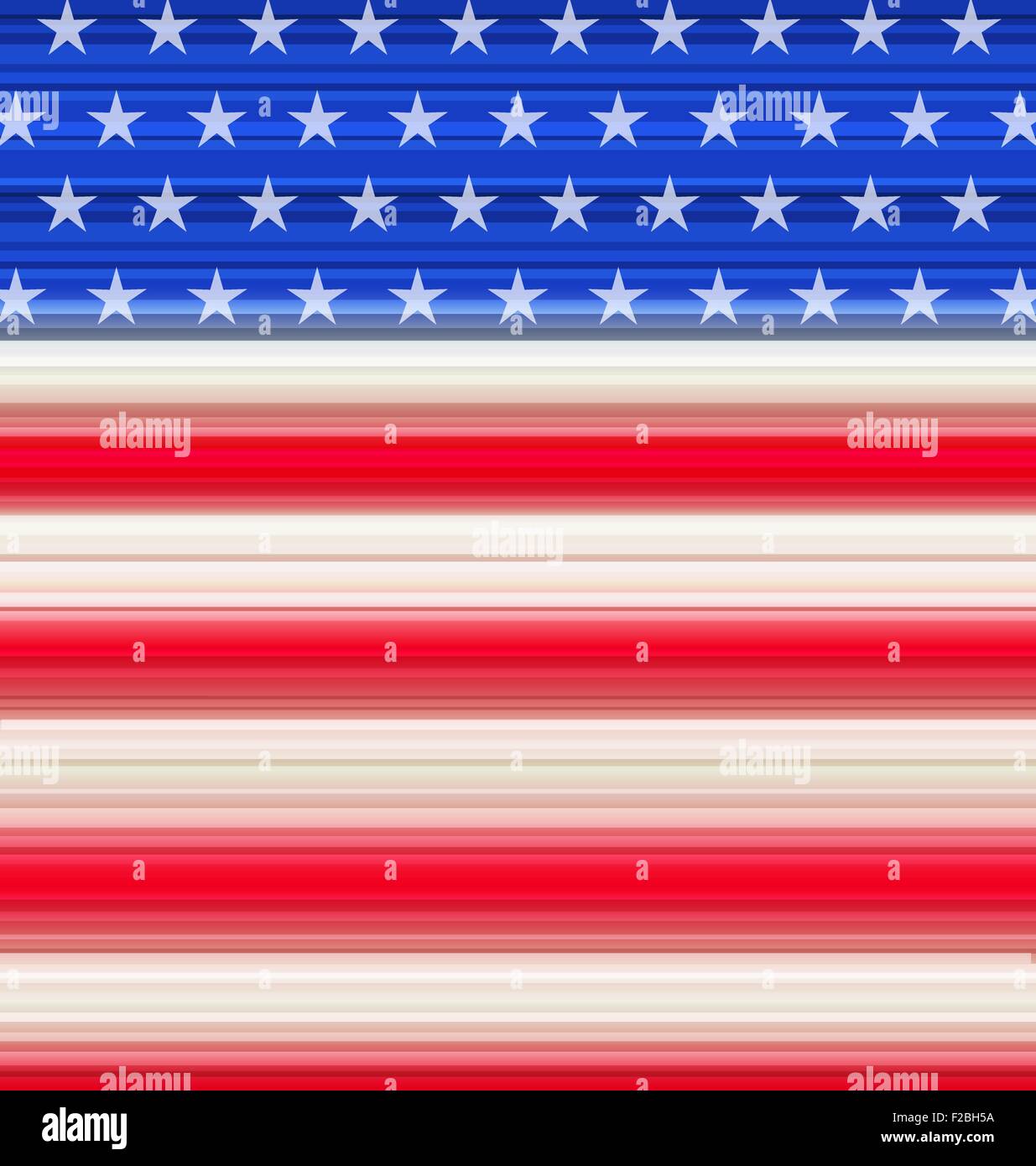 Abstract American Flag for Independence Day Stock Vector Image & Art ...