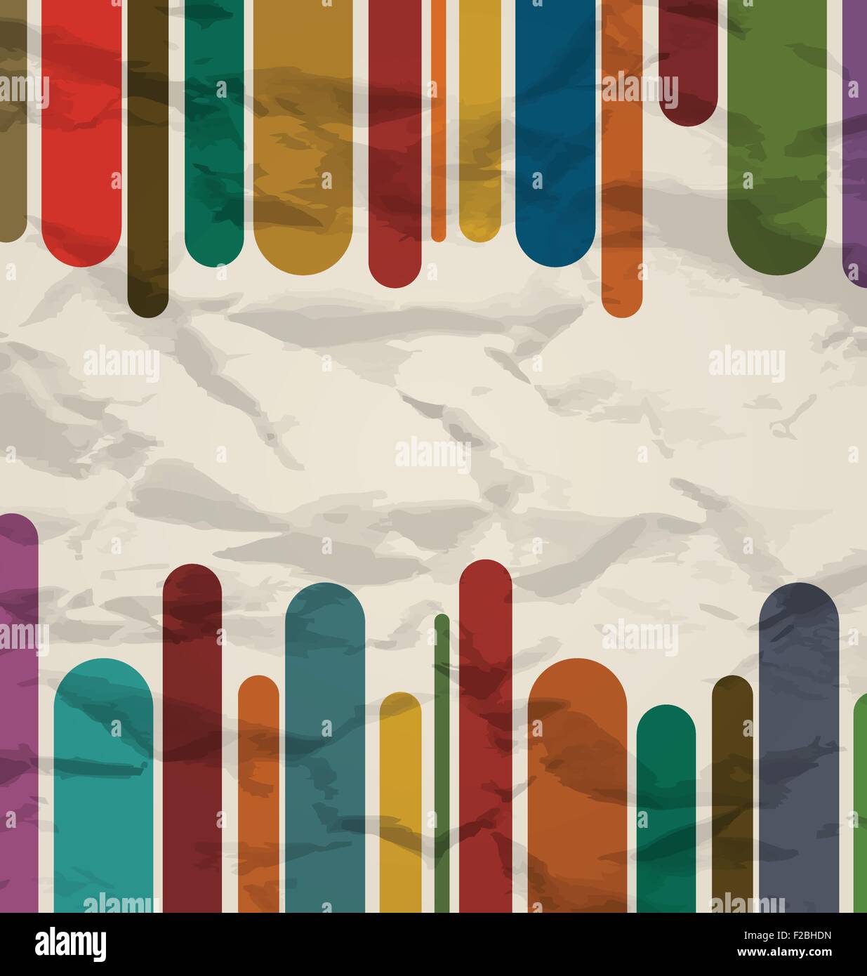 Old striped template, colorful vintage background Stock Vector Image ...