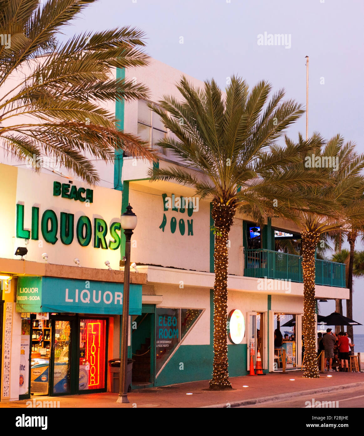 Beach Liquors And The Elbo Room Where Alcohol Can Be Bought