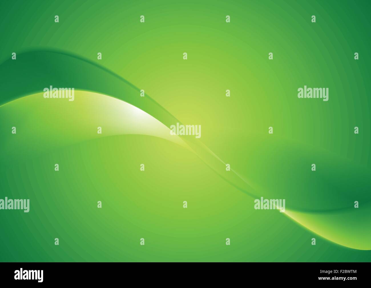 Abstract green smooth waves background. Vector design Stock Vector ...