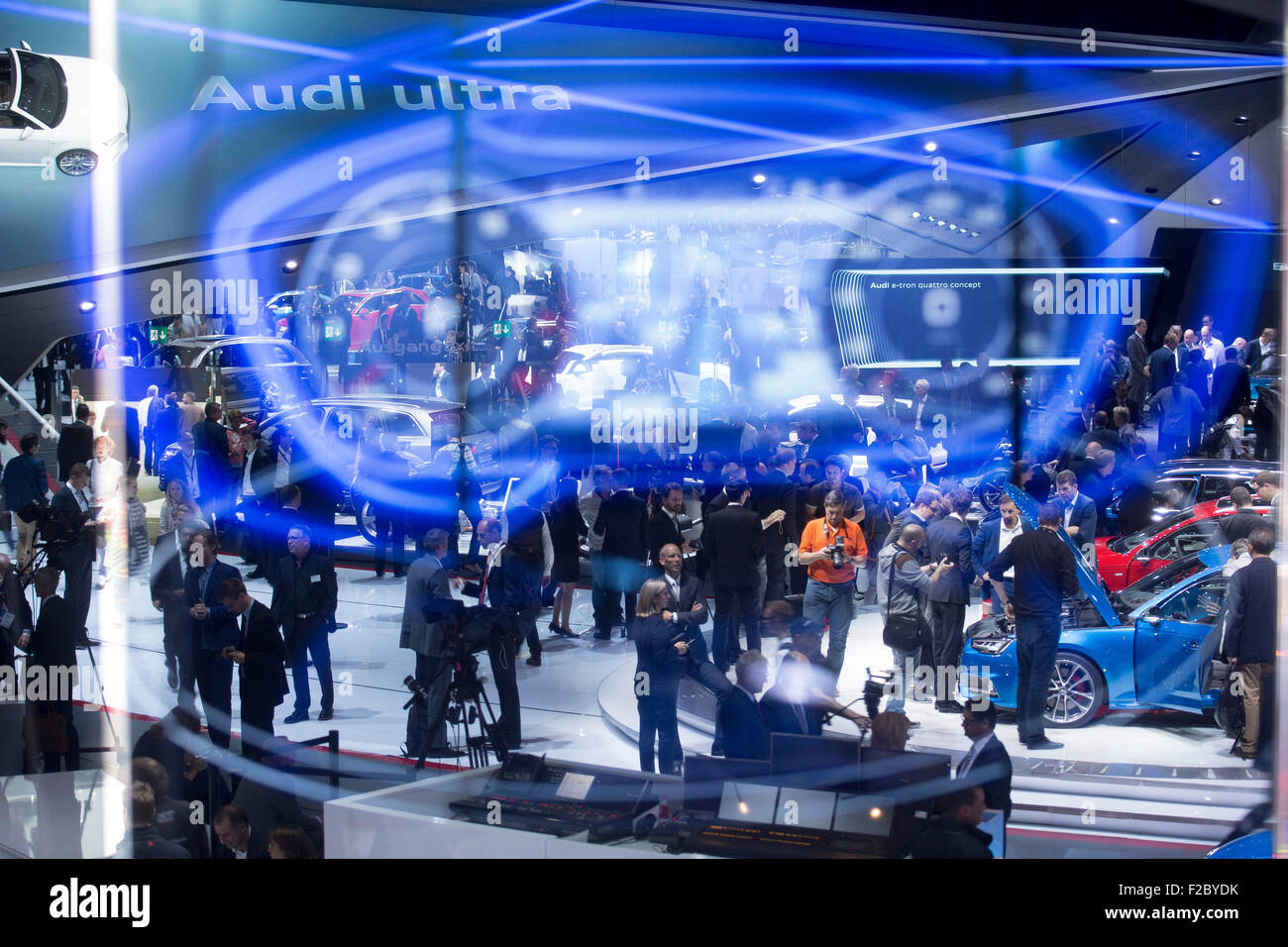 International motorshow, IAA, Frankfurt, Auto Show, stand Stock Photo