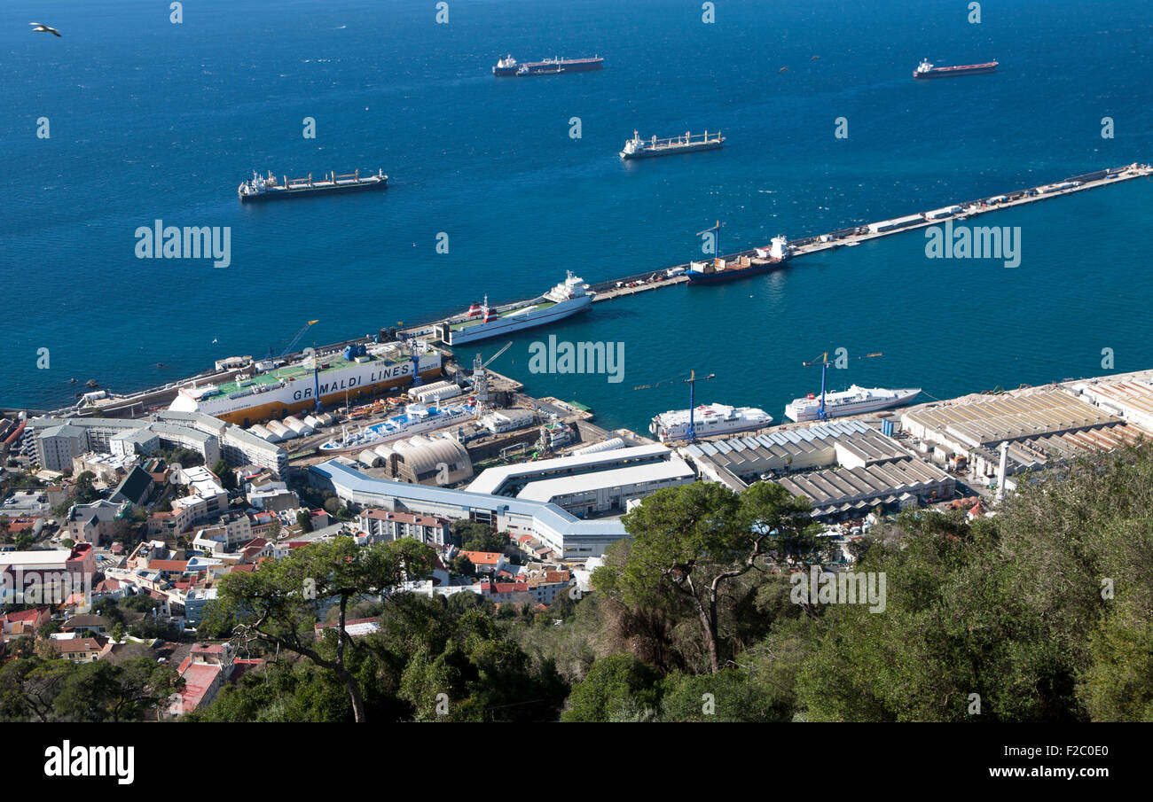 Dry dock in gibraltar hires stock photography and images Alamy