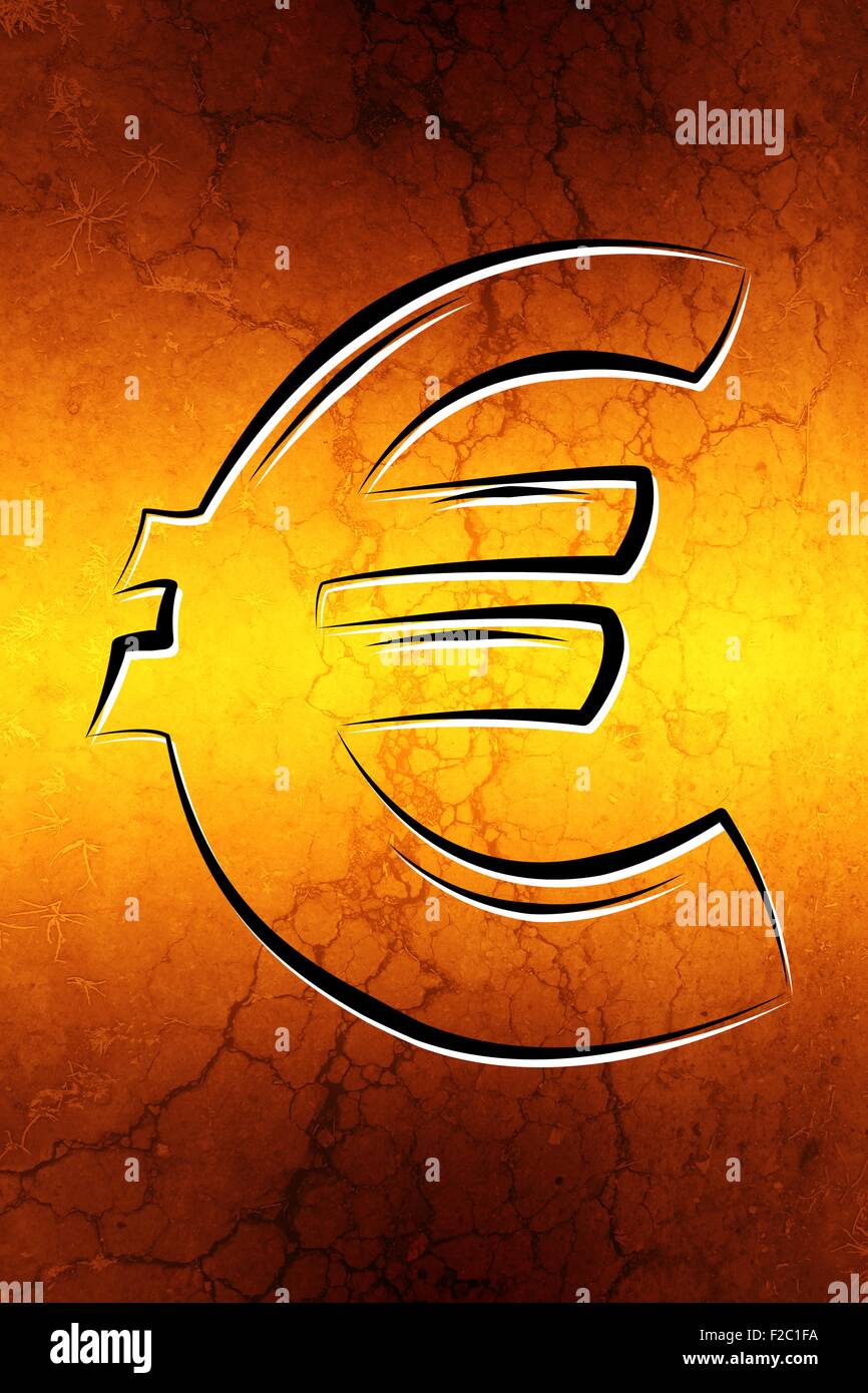 Euro icon illustration Stock Photo - Alamy