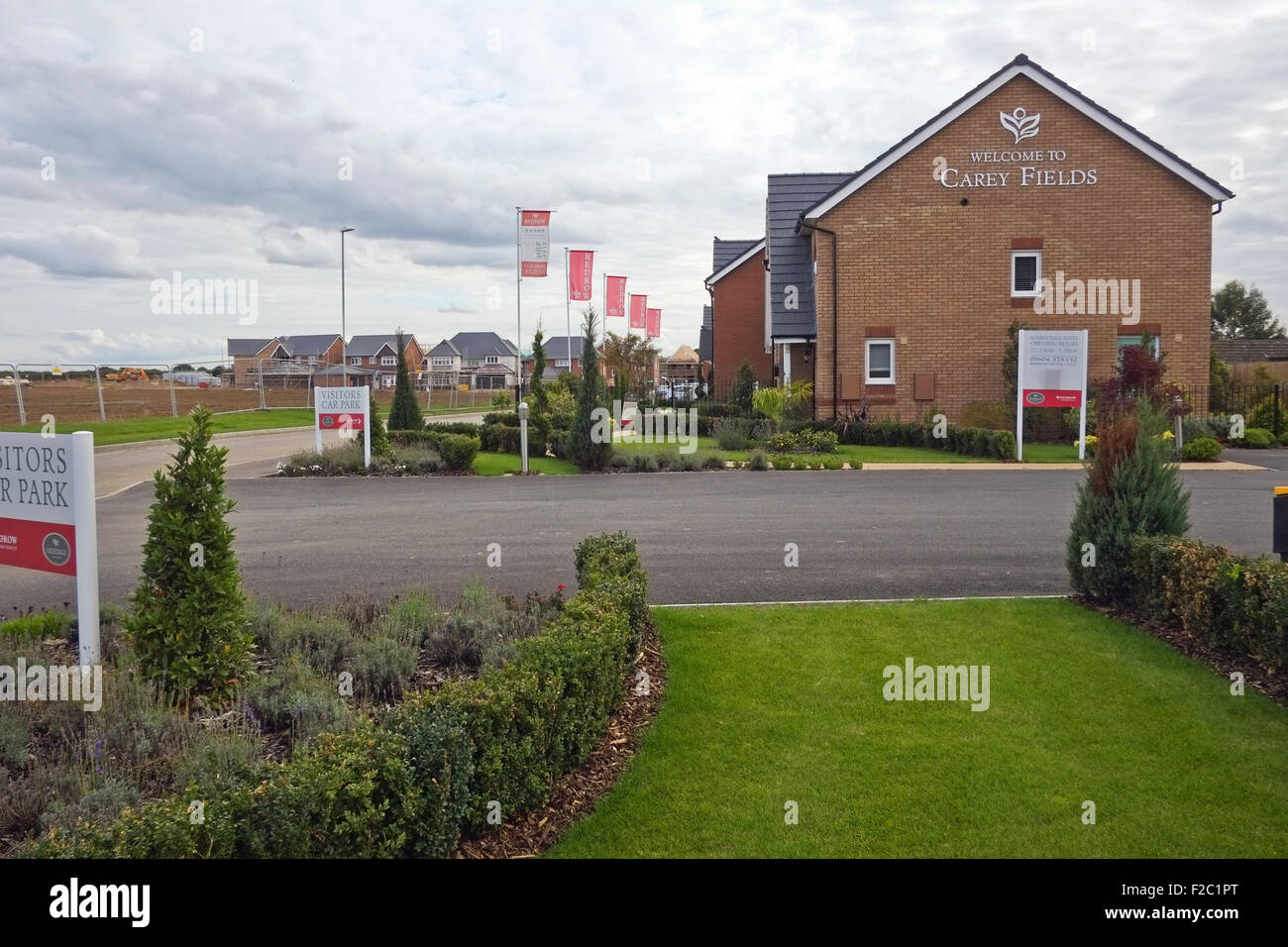 New Housing in Northamptonshire United Kingdom Stock Photo Alamy