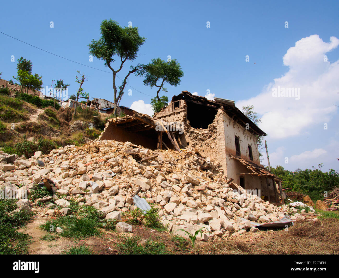 Nepal earthquake 2015 hi-res stock photography and images - Alamy