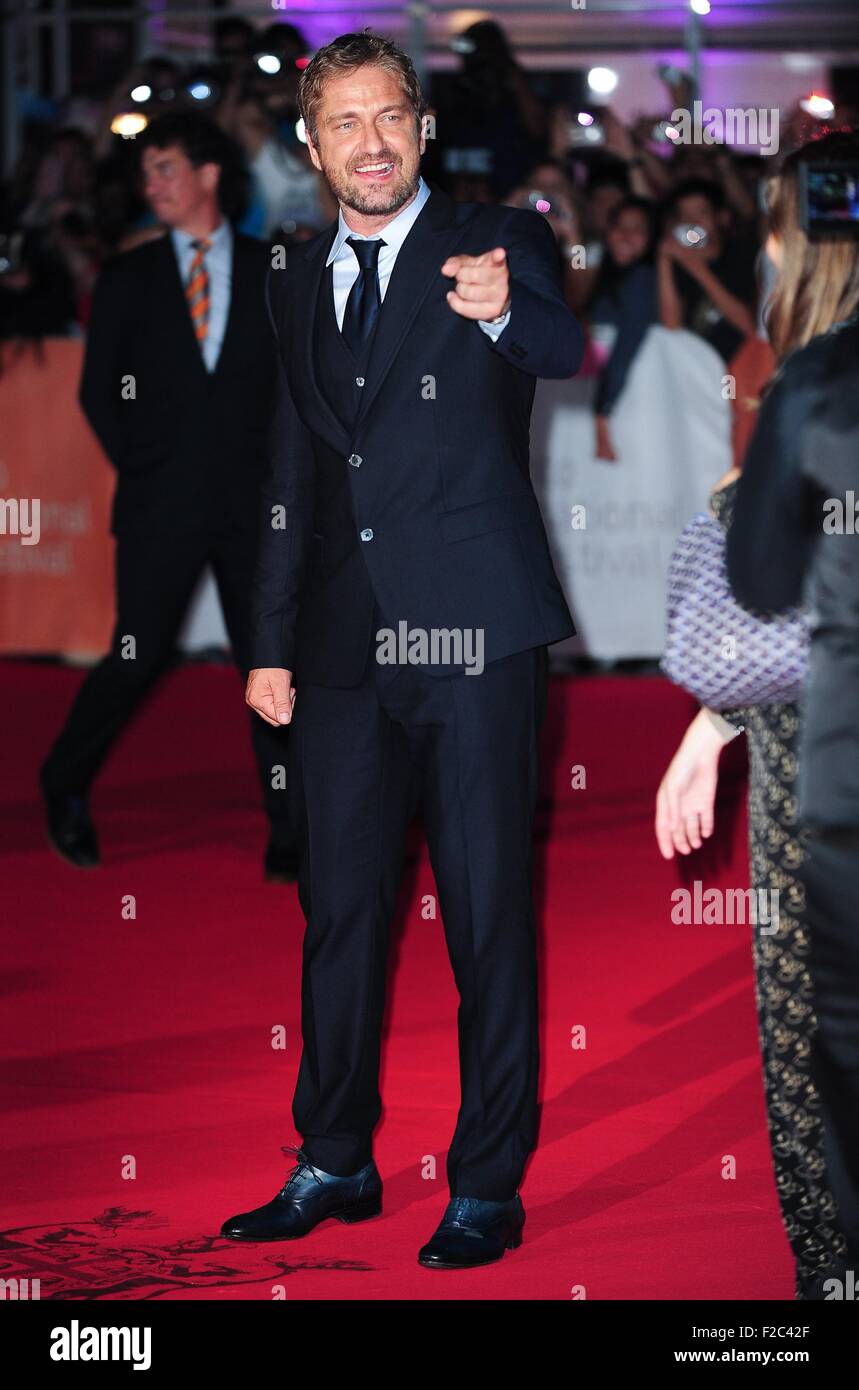 Toronto, Canada. 15th September, 2015. Gerard Butler at arrivals for ...