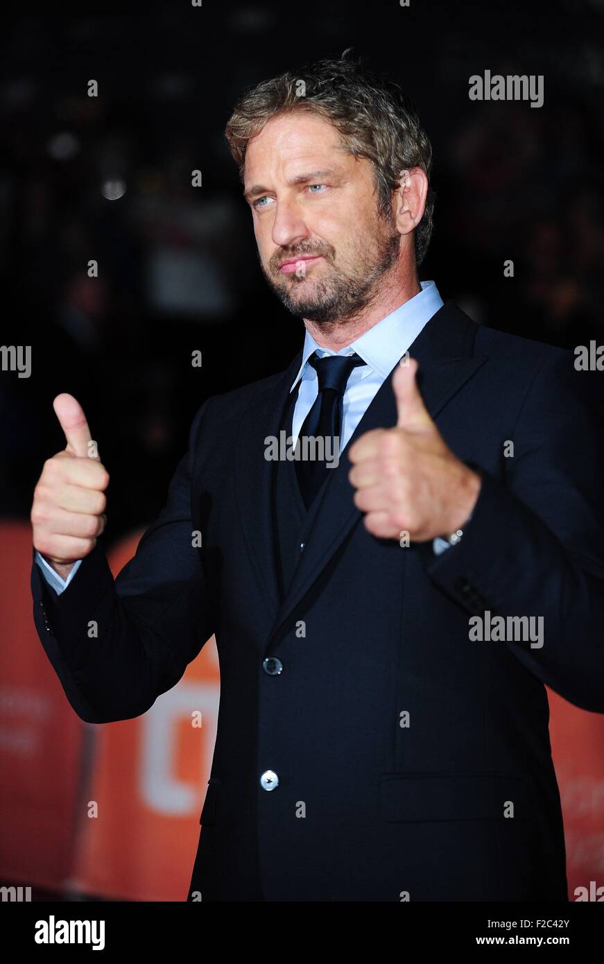 Toronto, Canada. 15th September, 2015. Gerard Butler at arrivals for ...