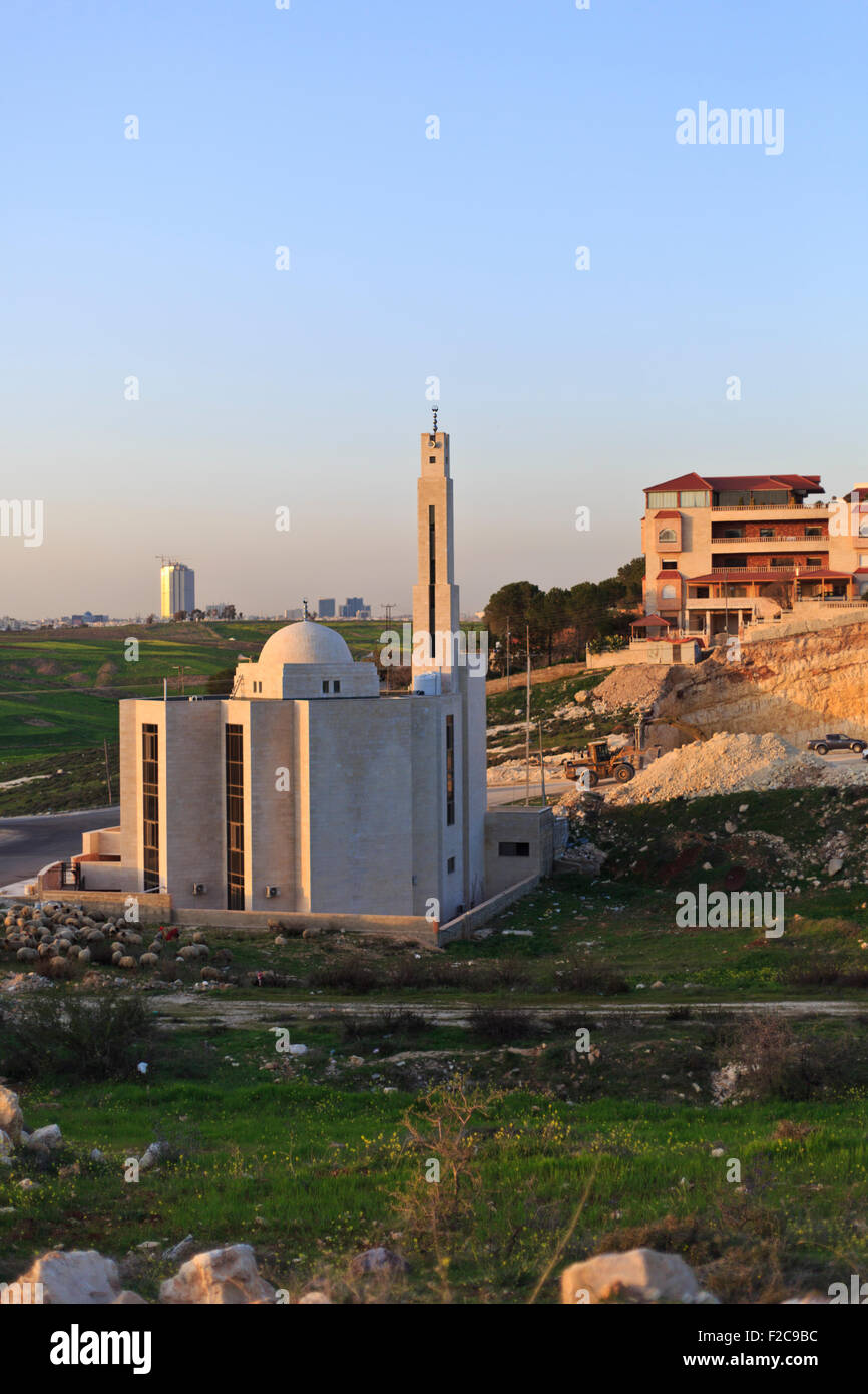 Mosque in Amman, Jordan Stock Photo