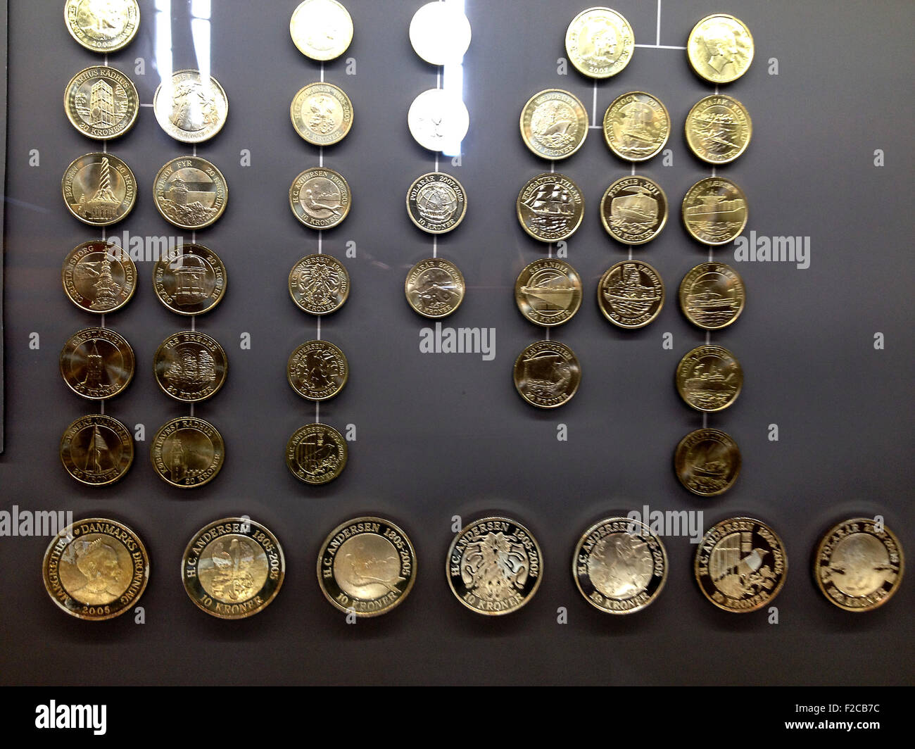 copenhagen-denmark-16th-september-2015-danish-currency-coins
