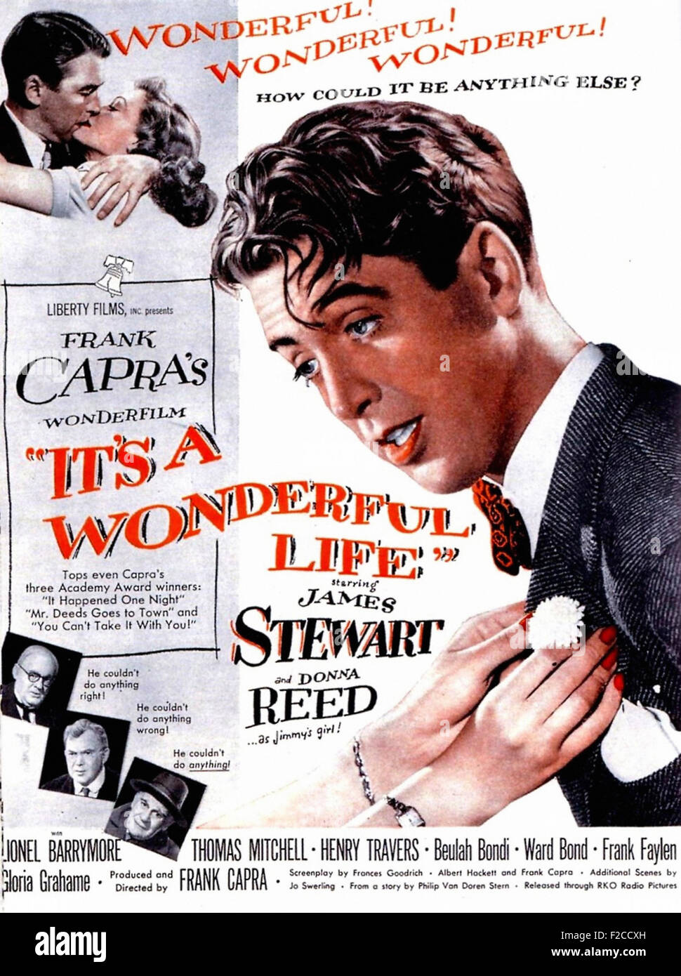 It's a Wonderful Life 06 - Movie Poster Stock Photo