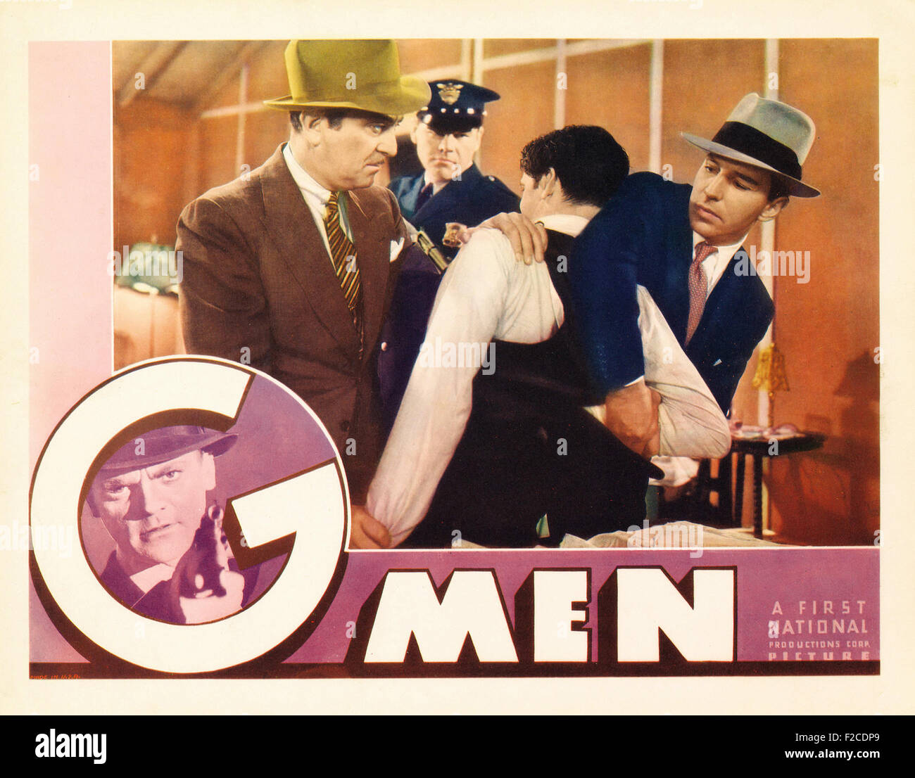 G Men   - Movie Poster Stock Photo