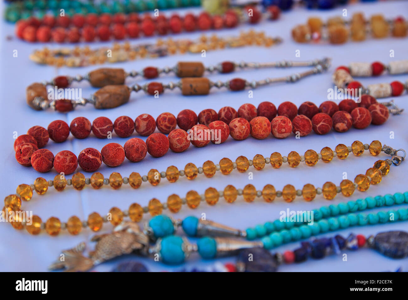 rosary beads in petra jordan F2CE7K