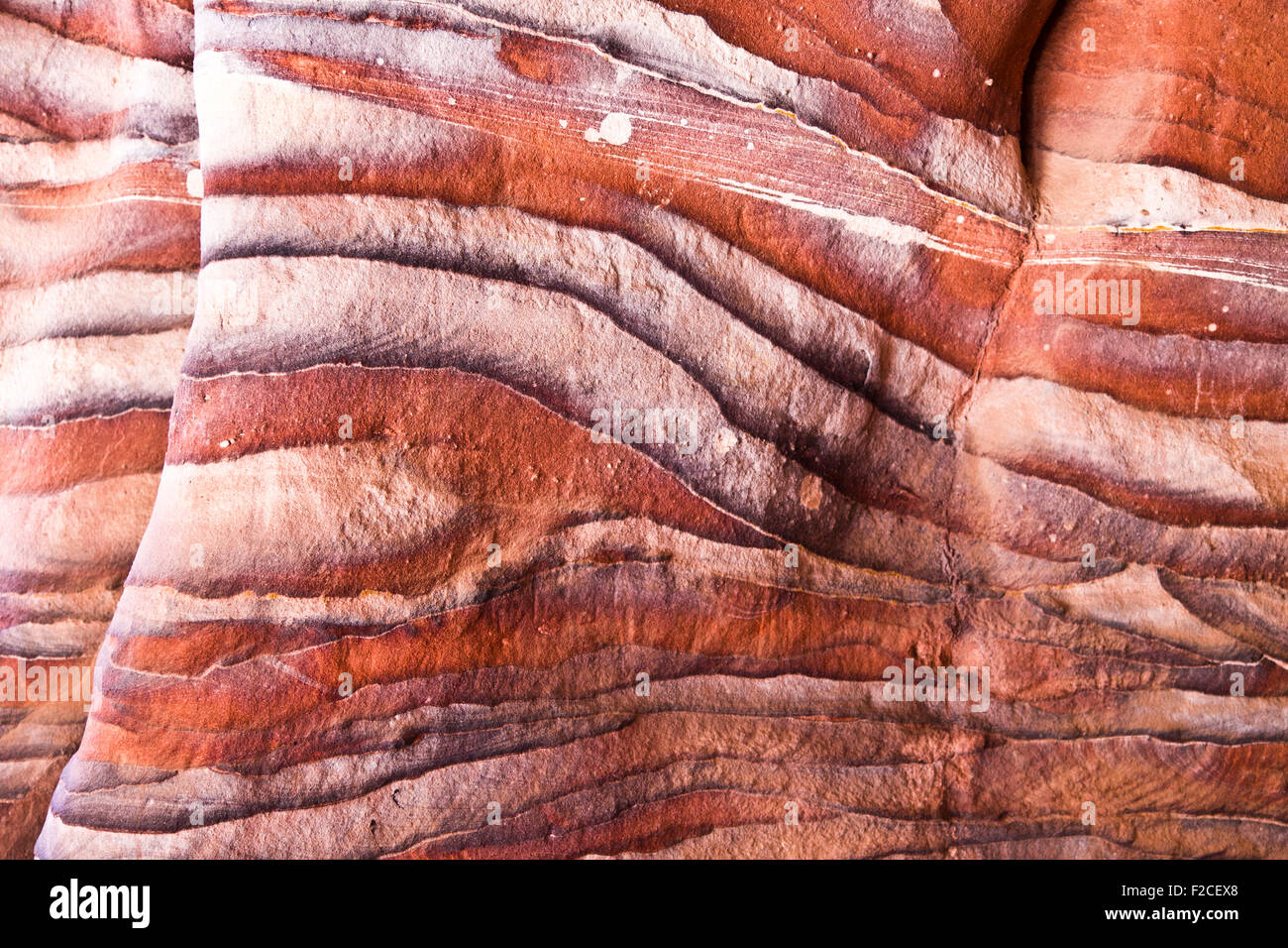 beatuiful and colorful red stone wall in Petra, Jordan Stock Photo - Alamy