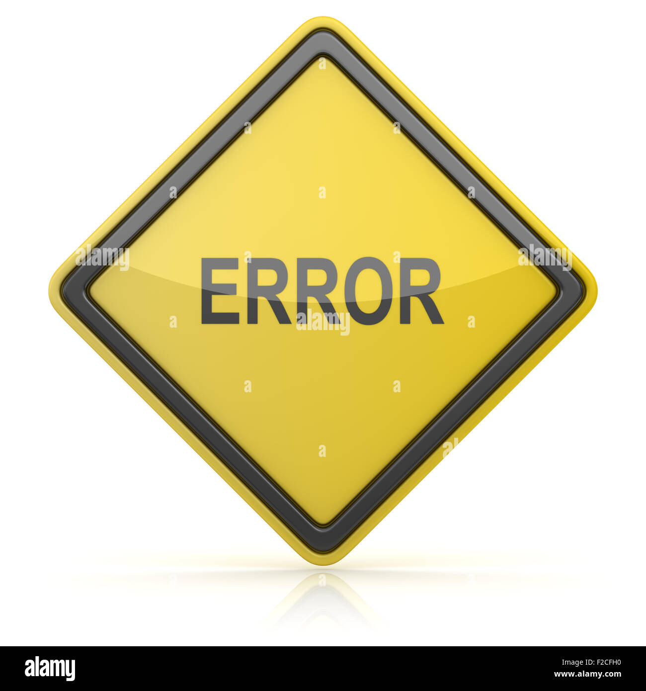 Road Sign - Error Stock Photo - Alamy