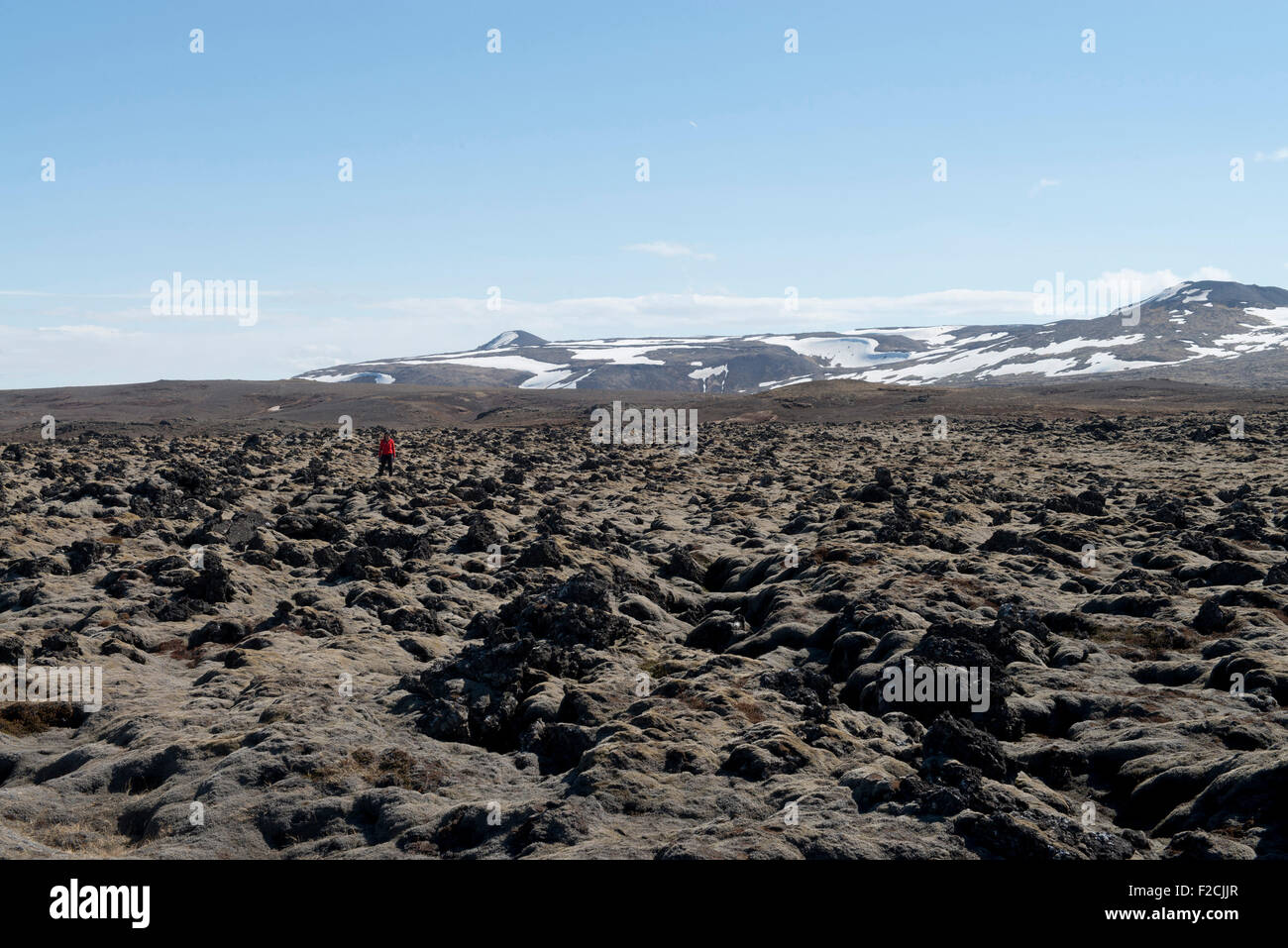 Iceland the island in the north Atlantic,with landscape strange and wonderful,good film location Stock Photo