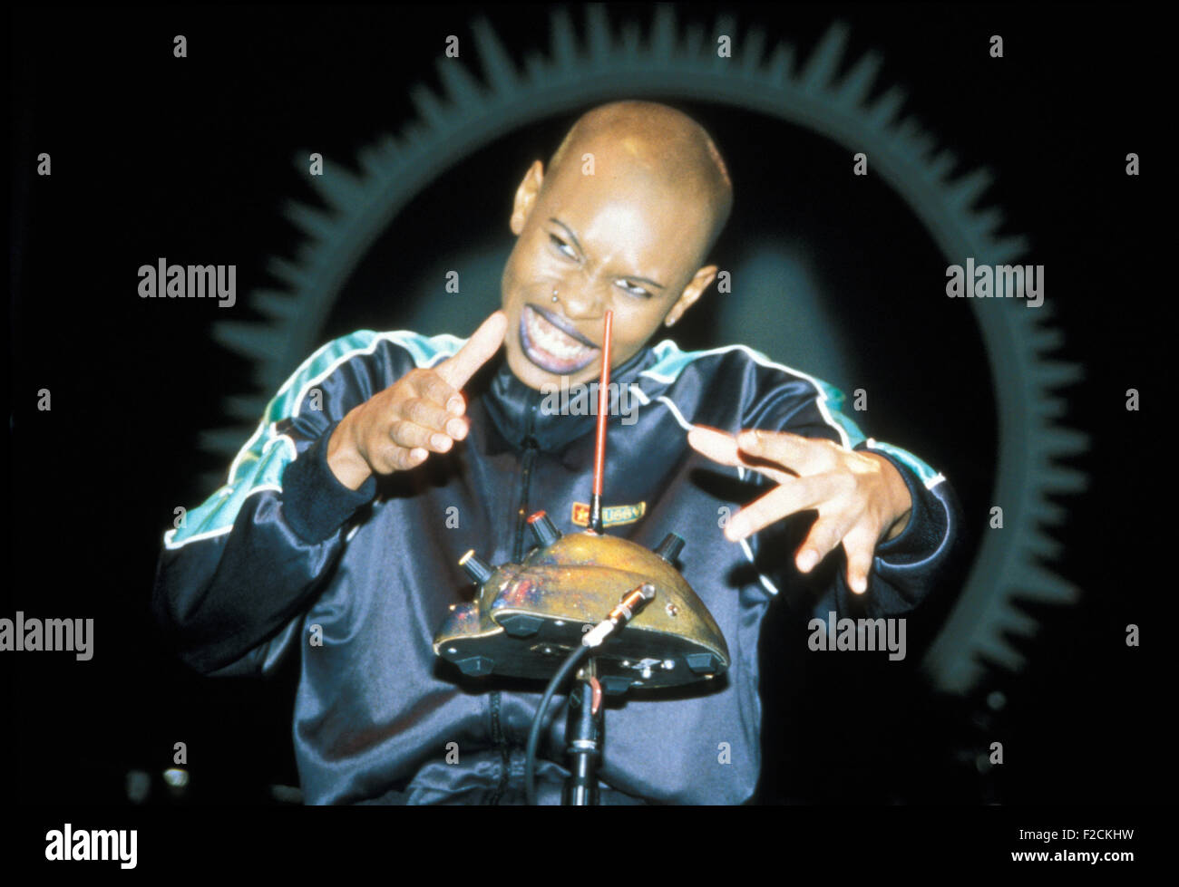 SKUNK ANANSIE UK rock group with lead singer Skin about 1995 Stock