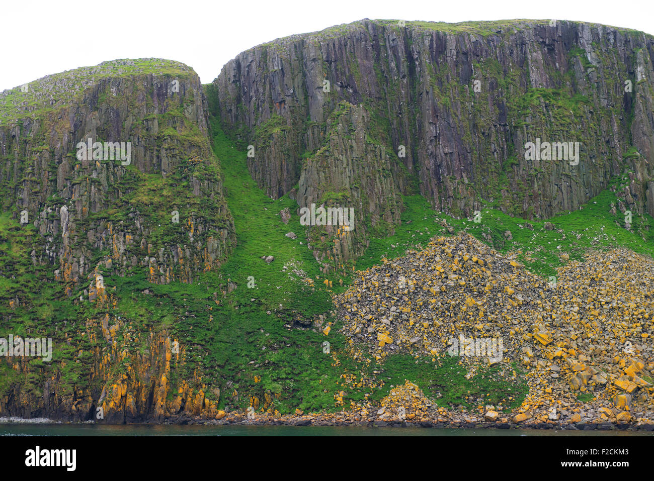 The Shiant islands off Lewis and Harris in Outer Hebrides Stock Photo