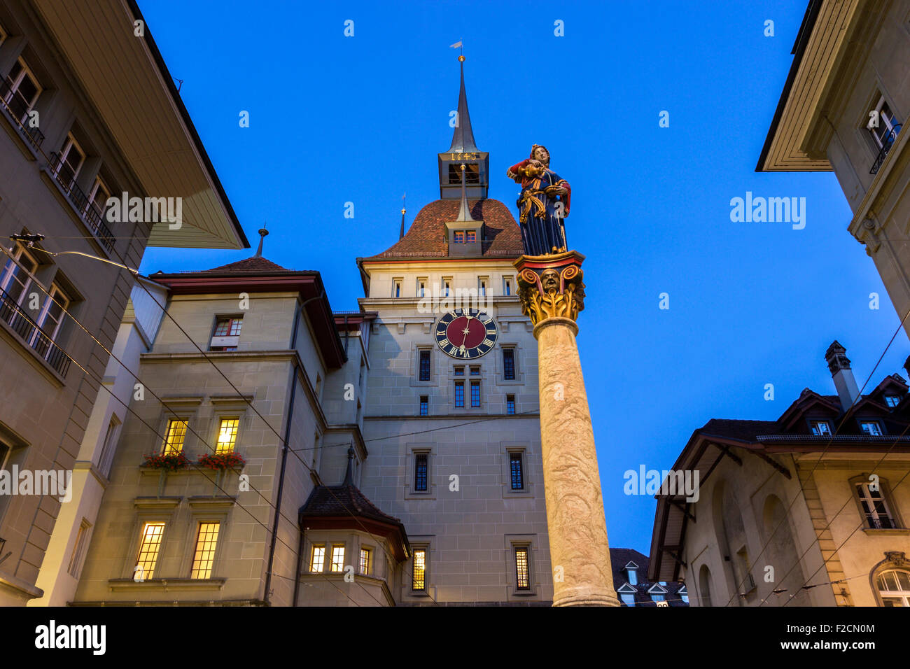 Käfigturm - a medieval tower in Bern in Switzerland Stock Photo - Alamy
