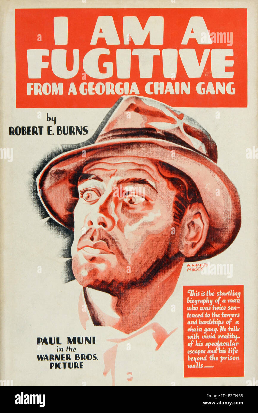 I am a fugitive from a chain gang vintage movie poster