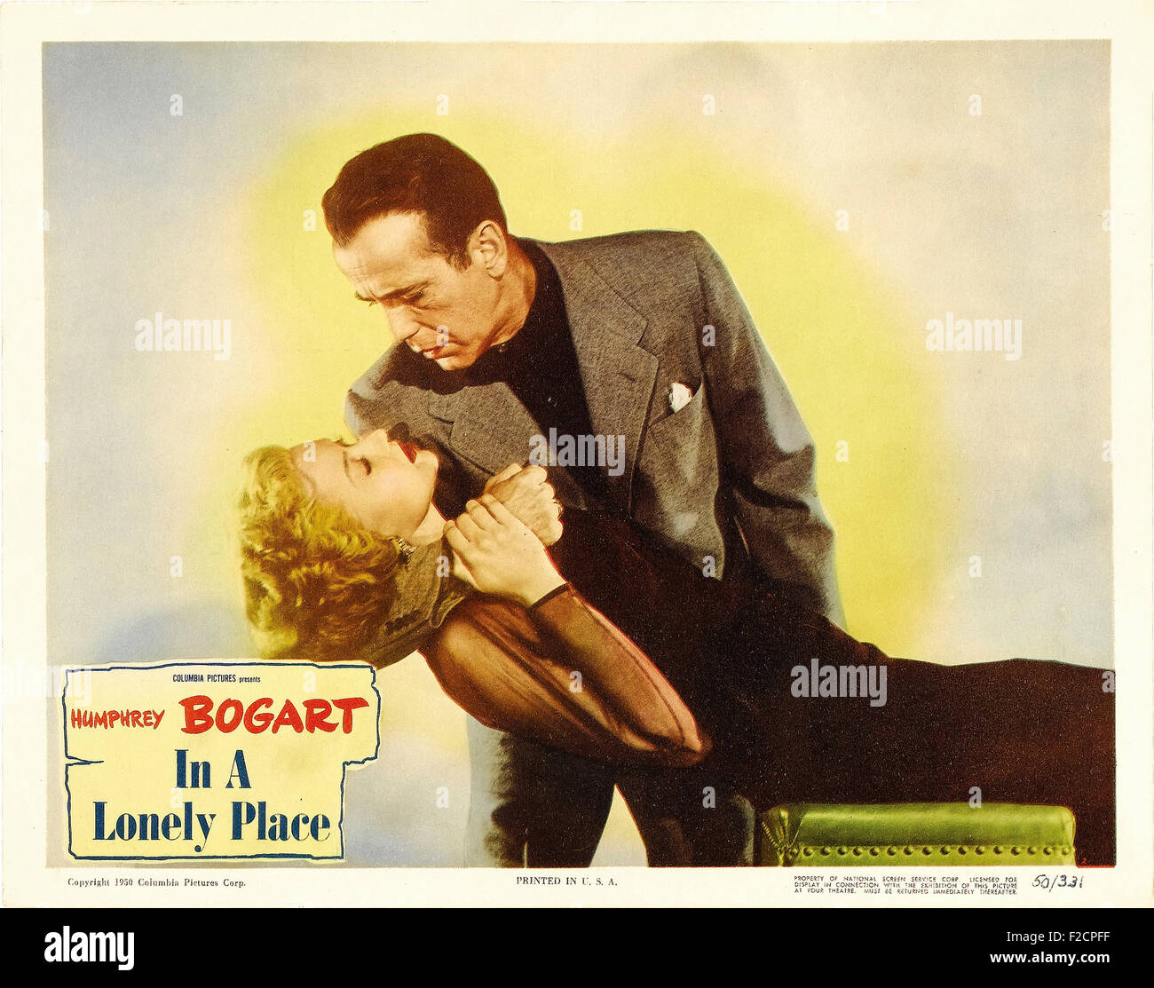 In a Lonely Place 03 - Movie Poster Stock Photo - Alamy