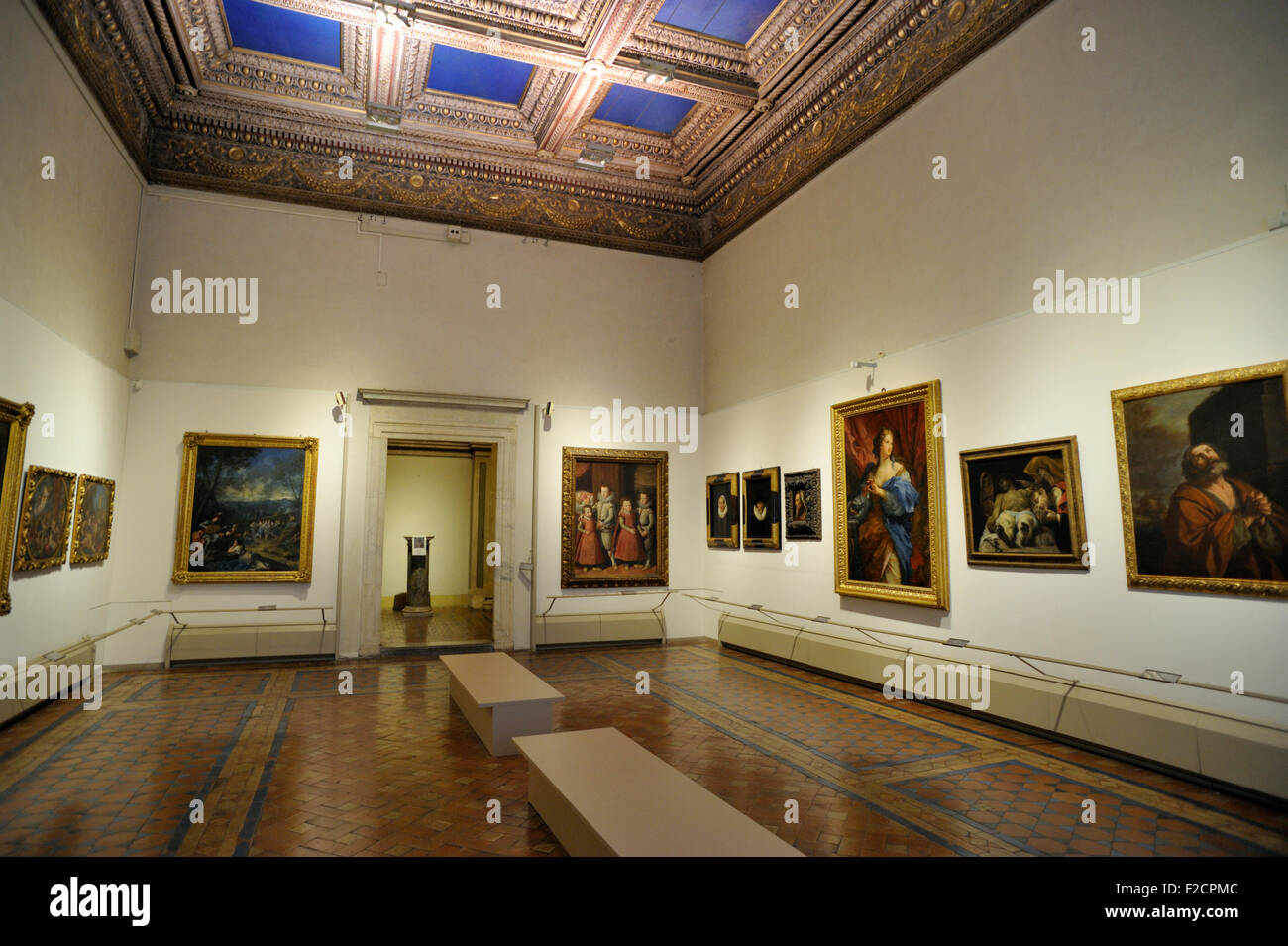 italy, rome, palazzo venezia national museum Stock Photo