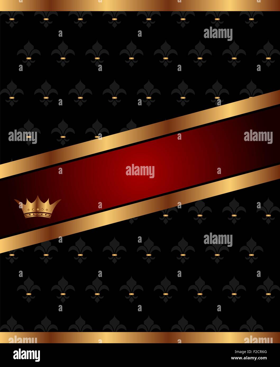 background with golden luxury crown Stock Vector Image & Art - Alamy