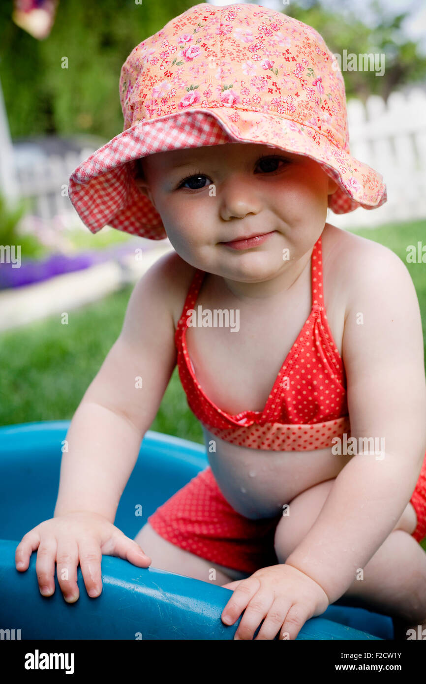baby pool hat