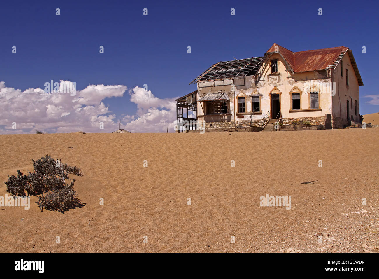 Kolmanskop, famous ghost town Namibia Stock Photo