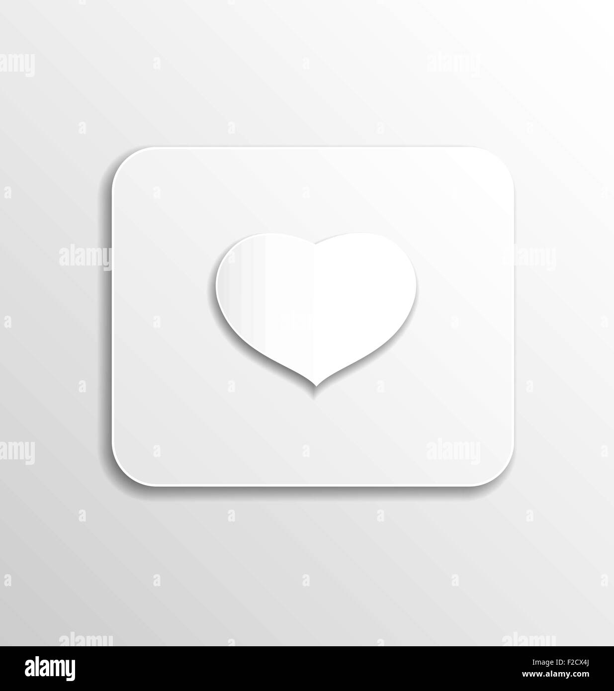 Heart from paper for Valentines day Stock Vector Image & Art - Alamy