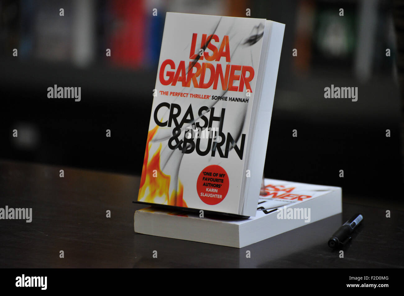 Lisa Gardner launches 'Crash and Burn' Featuring Lisa Gardner Where