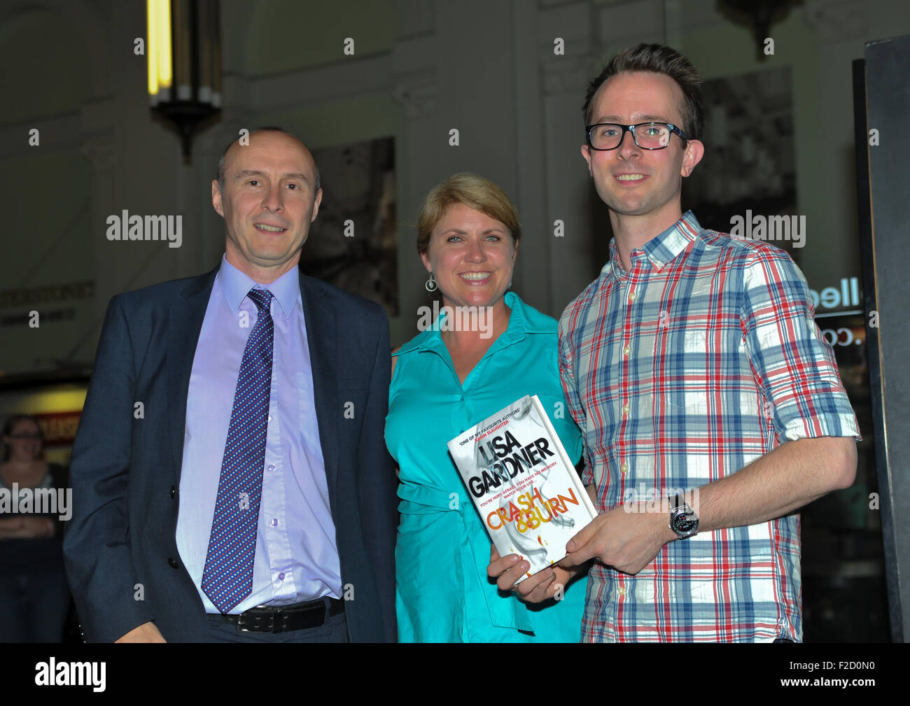 Lisa Gardner launches 'Crash and Burn' Featuring Lisa Gardner Where Birmingham, United Kingdom